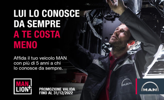 MAN Lion Plus 2022  Speciale campagna valida dal 01/01 al 31/12/22