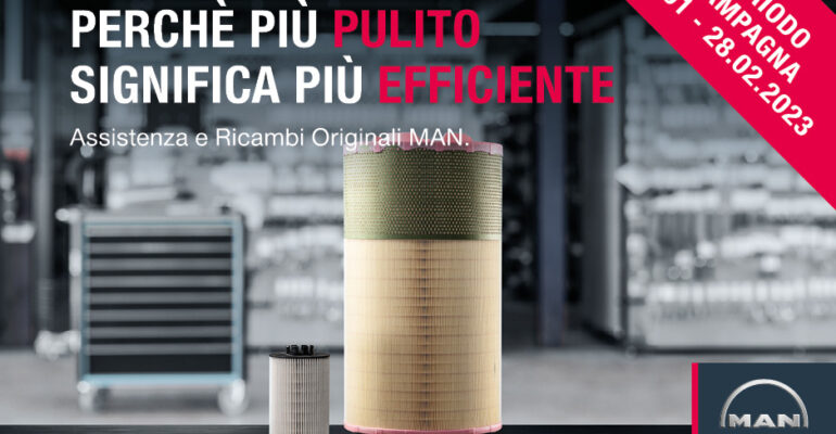 Perché più pulito significa più efficiente! Promo valida fino al 28/02/2023